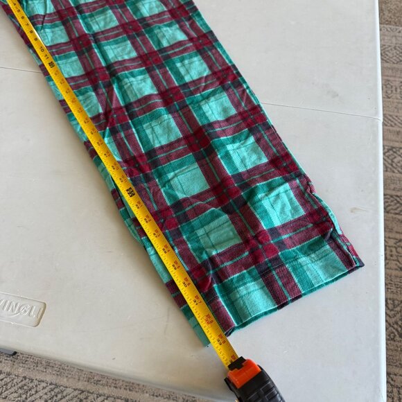LL Bean Plaid Flannel Pajama Cotton Sleep Drawstring Pants 511651 Womens XL Tall - Picture 8 of 8